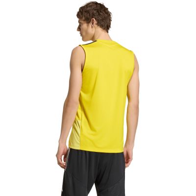 4. Koszulka męska adidas Tiro 26 Competition Sleeveless Jersey żółta KA7615