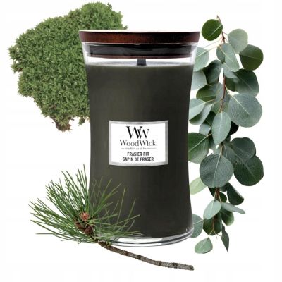 3. Świeca duża FRASER FIR WOODWICK
