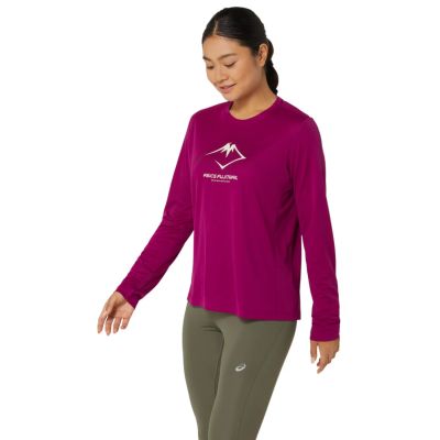 2. Koszulka Asics Fujitrail Logo LS Top W 2012D042-500