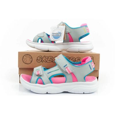 11. Sandały Skechers Jr 302984L/SLPK