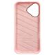6. Etui Nimmy Glasses Cool Cat na iPhone 16 - różowe