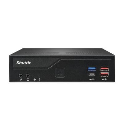 Shuttle DH770 komputer typu barebone Wielkość PC 1.35L Czarny Intel H770 LGA 1700