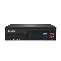 Shuttle DH770 komputer typu barebone Wielkość PC 1.35L Czarny Intel H770 LGA 1700