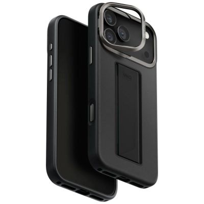 Etui UNIQ Heldro Pro Magclick Charging na iPhone 17 Pro Max - czarne