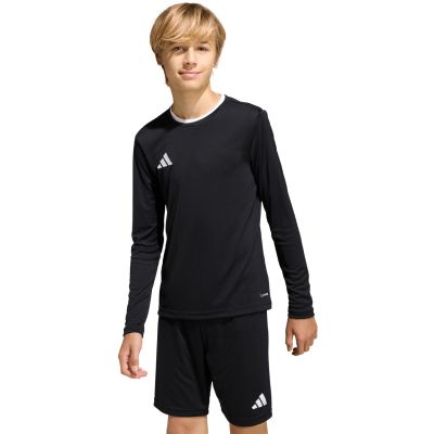14. Koszulka dla dzieci adidas Entrada 26 Long Sleeve Jersey czarna KF5879