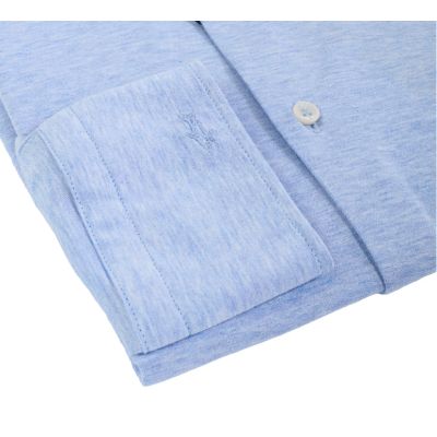 4. Paul&Shark Koszula z dzianiny jersey męska jasny denim - model 26413146CF (rozmiary)