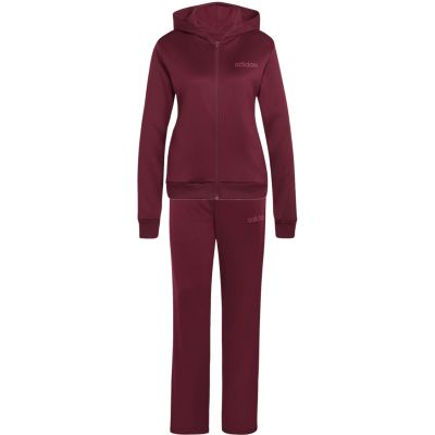 2. Dres damski adidas Essentials Linear bordowy KQ7588