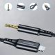 3. Kabel Choetech AUX009 Lighting / mini jack 3.5mm 2 m - czarny