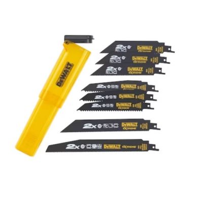 DeWALT DT2443L-QZ wyrzynarka, piła wyrzynarkowa oraz ostrze do piły tarczowej Brzeszczot do piły poprzecznej 2 szt.