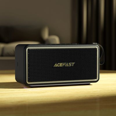 6. Głośnik bezprzewodowy Acefast K3 Ultra z podświetleniem RGB Bluetooth 5.4 - czarny