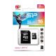 3. Karta pamięci Silicon Power microSDHC 16GB Class 10 + ADAPTER microSD-SD (SP016GBSTH010V10SP)
