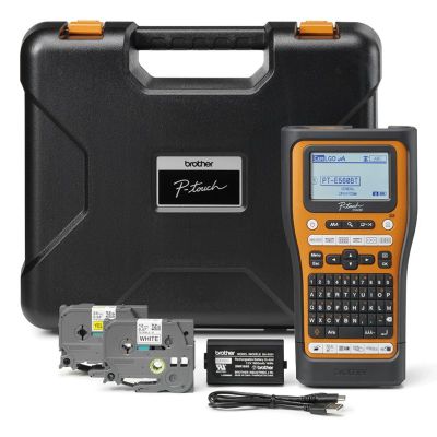 2. Brother PT-E560BTVP drukarka etykiet Termotransferowy 180 x 180 DPI 20 mm/s Przewodowy i Bezprzewodowy HSE/TZe Bluetooth QWERTZ