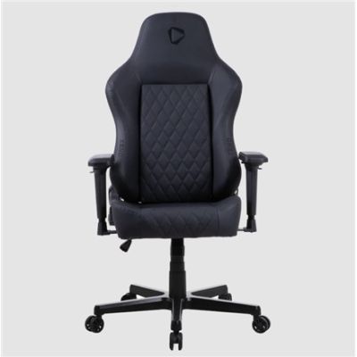 Jednostajny fotel do gier premium Moduł FX8 Formula X z wtryskiem Czarny