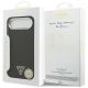 8. Etui Guess Glitter Triangle Logo MagSafe do iPhone 17 Air - czarne