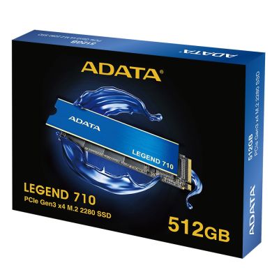 10. Dysk SSD ADATA LEGEND 710 512GB M.2 2280 PCIe Gen3x4