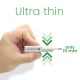 13. EVERACTIVE ŁADOWARKA SIECIOWA 1 X USB, 1 X USB-C QUICK CHARGE 3.0 20W SUPER SLIM BIAŁA SC-340Q
