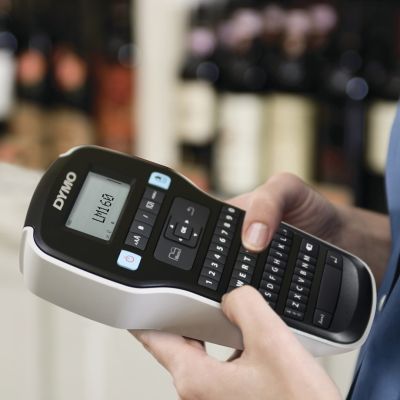 4. DYMO LabelManager 160 6/9/12 mm D1 taśma Azerty