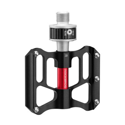 Pedały rowerowe Rockbros K3462F-BK odłączane z szybkozłączem - czarne