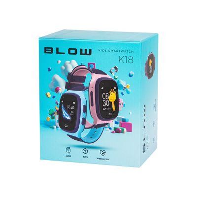 6. Smartwatch BLOW KIDS K18 4G GPS niebieski
