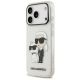 2. Etui Karl Lagerfeld IML NFT Glitter Karl&Choupette na iPhone 18 Pro / 17 Pro - przezroczyste