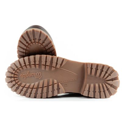 9. Wrangler Yuma buty męskie sztyblety trzewiki eleganckie skórzane ciemno-brązowe