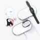 4. Choetech ładowarka bezprzewodowa Qi 2w1 do smartfonów / Apple Watch ze stojakiem (MFI) USB Typ C biały (T317)