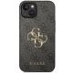 3. Etui Guess 4G Big Metal Logo na iPhone 15 - szare