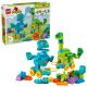 11. LEGO DUPLO 10451 3w1 Dinozaury na kółkach