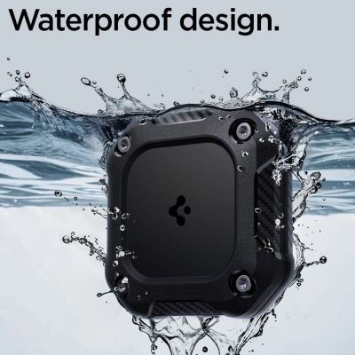 14. Etui Spigen Tough Armor na AirTag 1 / 2 - czarne