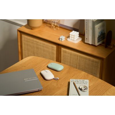 12. ASUS Marshmallow Mouse MD100 myszka Oburęczny RF Wireless + Bluetooth Optyczny 1600 DPI