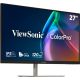 4. Monitor ViewSonic 27" VP2766-2K IPS QHD 120Hz HDMI HUB głośniki