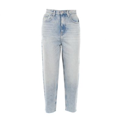 Spodnie Tommy Jeans Mom Fit Tapered W DW0DW11561