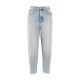 Spodnie Tommy Jeans Mom Fit Tapered W DW0DW11561