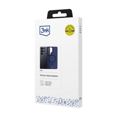 5. Etui 3mk Smoke MagCase na Samsung Galaxy S25 Ultra - niebieskie-półprzezroczyste