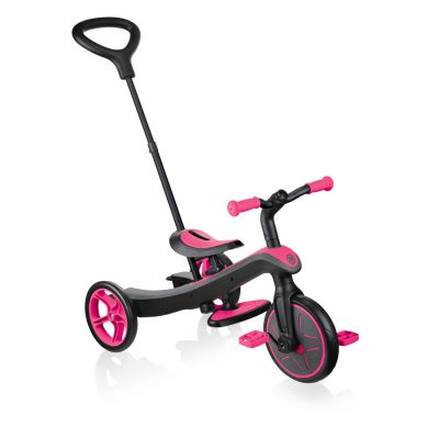 22. Rowerek 4w1 Globber Explorer Trike Fuchsia 632-110-2 HS-TNK-000013809