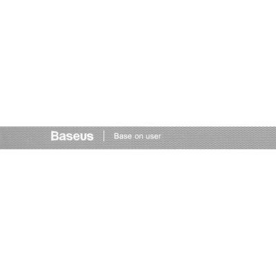 4. Baseus Rainbow Circle hook and loop Straps - taśma rzepowa rzep organizer kabli 3m szary(ACMGT-F0G)