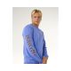 4. Koszulka męska RIP CURL Fade Out Icon L/S Tee niebieska