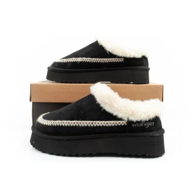 19. Wrangler Connie Slip-On buty papcie botki damskie ocieplane wsuwane