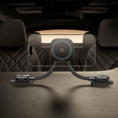 16. Uchwyt Baseus PrimeTrip C03sPro samochodowy na deskę rozdzielczą z ładowarką indukcyjną przyklejany - czarny