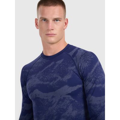 7. Bielizna termoaktywna bezszwowa (góra) męska 4F 4FWAW25USEAM227-32A