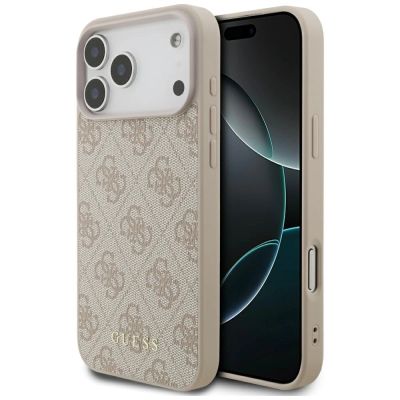 Etui Guess 4G Classic na iPhone 17 Pro Max - różowe