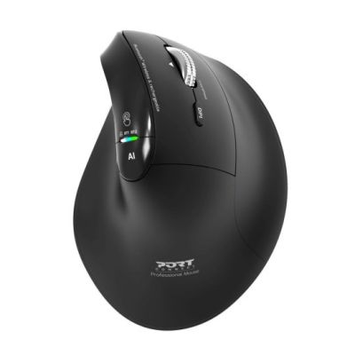 2. Port Designs 910204 myszka Uniwersalne Dla praworęcznych RF Wireless + Bluetooth Optyczny 4800 DPI