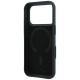 7. Etui BMW Kevlar Metal Logo MagSafe na iPhone 18 Pro / 17 Pro - niebieskie