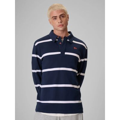 Longleeve polo relaxed męski 4F 4FRSS26TLONM675-31S