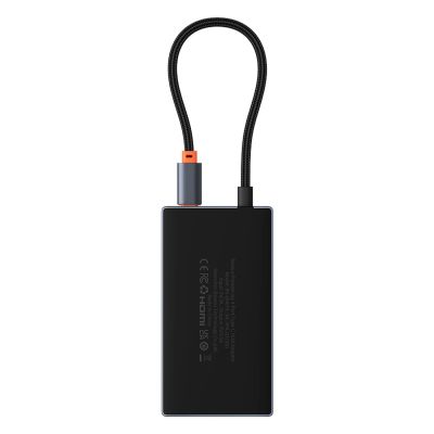 2. Hub USB-C Baseus PioneerJoy 4xUSB-A 3.0 - szary