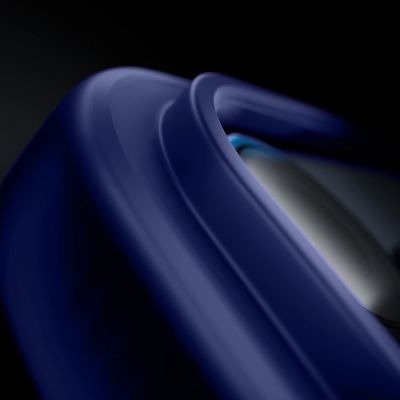 10. Etui 3mk Smoke MagCase na iPhone 16 Pro - niebieskie-półprzezroczyste