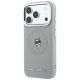 2. Etui Karl Lagerfeld Point & Choupette Sketch MagSafe na iPhone 18 Pro / 17 Pro - szare
