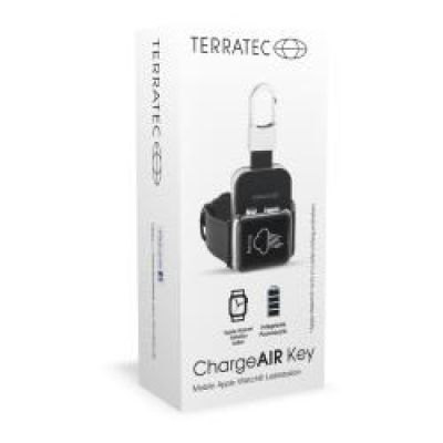 4. Terratec Charge AIR Key 950 mAh Bezprzewodowe ładowanie Czarny, Srebrny
