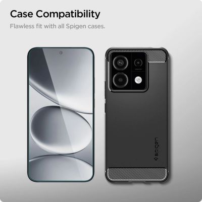 10. Szkło hartowane Spigen Glas.tR Slim 2-Pack na Xiaomi Redmi Note 15 Pro / 17 Pro / 17 Pro Max 5G