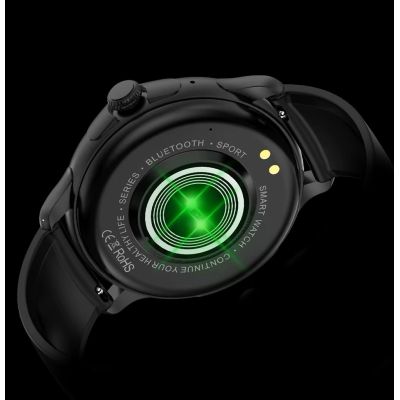 11. Smartwatch Damski Rubicon RNCF35 BLACK Bransoleta + Pasek